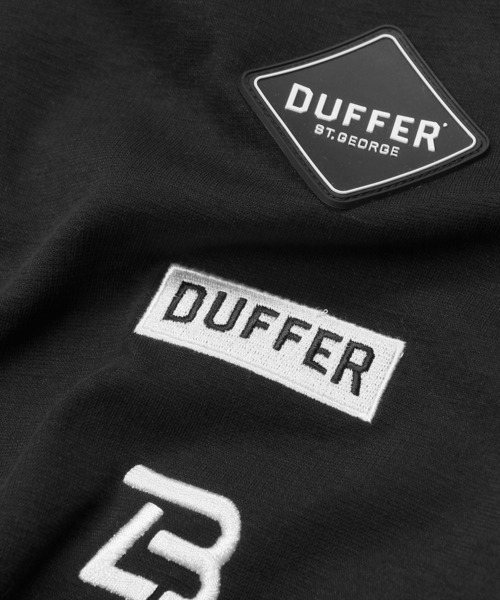 The DUFFER of ST.GEORGE(ザダファーオブセントジョージ)の「〔BLACK LABEL〕SORONA PONTE 3QUATER TEE:セットアップ ポンチ素材 7分袖Tシャツ(Tシャツ/カットソー・メンズ・ブラック/ホワイト・X-LARGE/LARGE/MEDIUM)」の15枚目の写真