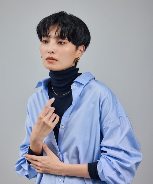 SALON adam et rope'（サロン アダム エ ロペ）の「Smile Cotton 2PACK TEE 2 / 新色追加（Tシャツ/カットソー・レディース・ホワイト/ブラック/イエロー・FREE）」の5枚目の写真