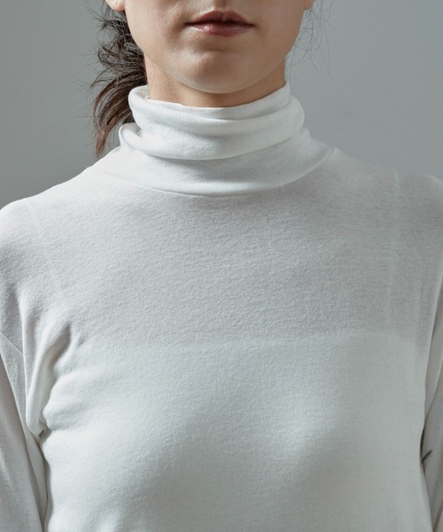 SALON adam et rope'（サロン アダム エ ロペ）の「Smile Cotton 2PACK TEE 2 / 新色追加（Tシャツ/カットソー・レディース・ホワイト/ブラック/イエロー・FREE）」の13枚目の写真