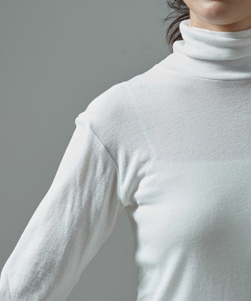 SALON adam et rope'（サロン アダム エ ロペ）の「Smile Cotton 2PACK TEE 2 / 新色追加（Tシャツ/カットソー・レディース・ホワイト/ブラック/イエロー・FREE）」の14枚目の写真