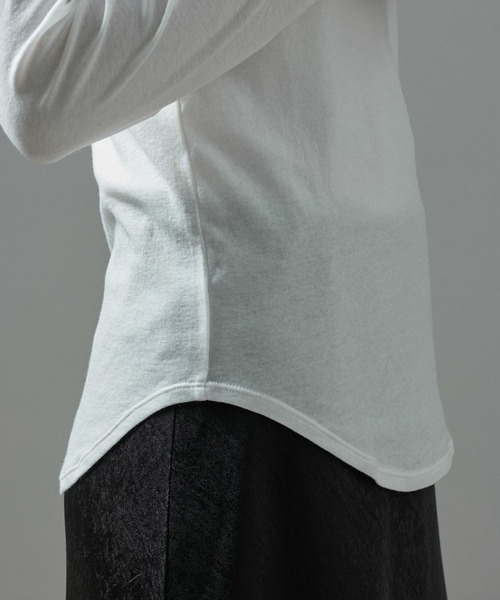 SALON adam et rope'（サロン アダム エ ロペ）の「Smile Cotton 2PACK TEE 2 / 新色追加（Tシャツ/カットソー・レディース・ホワイト/ブラック/イエロー・FREE）」の16枚目の写真