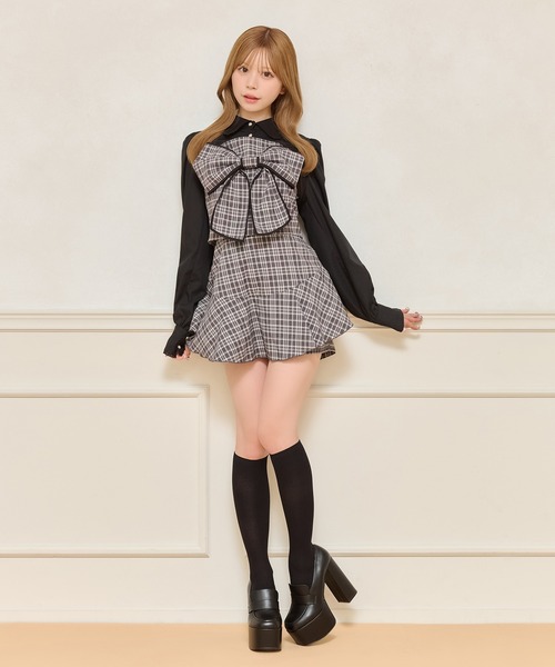 apres jour（アプレジュール）の「【SETUP可能】キュロット（その他パンツ・レディース・チャコールグレー/ブラック系その他/ブラック・X-LARGE/フリー）」の19枚目の写真