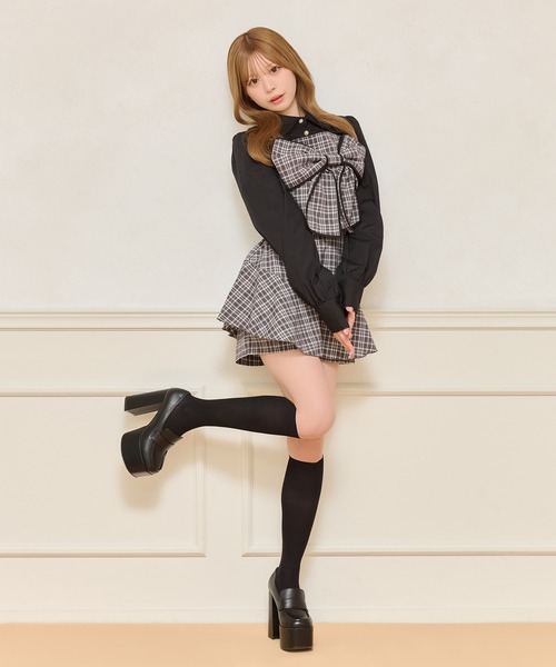 apres jour（アプレジュール）の「【SETUP可能】キュロット（その他パンツ・レディース・チャコールグレー/ブラック系その他/ブラック・X-LARGE/フリー）」の20枚目の写真