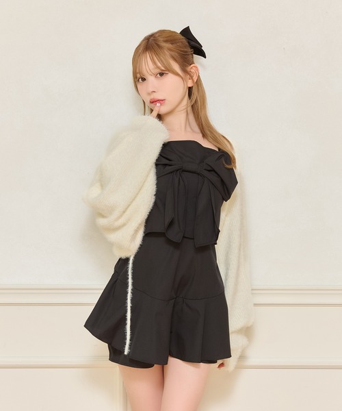 apres jour（アプレジュール）の「【SETUP可能】キュロット（その他パンツ・レディース・チャコールグレー/ブラック系その他/ブラック・X-LARGE/フリー）」の13枚目の写真