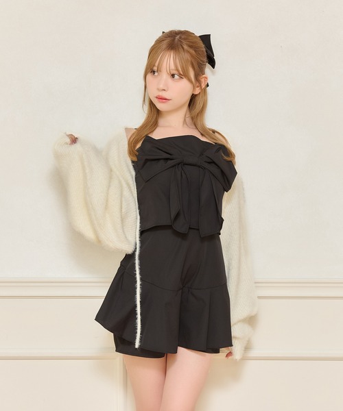 apres jour（アプレジュール）の「【SETUP可能】キュロット（その他パンツ・レディース・チャコールグレー/ブラック系その他/ブラック・X-LARGE/フリー）」の14枚目の写真
