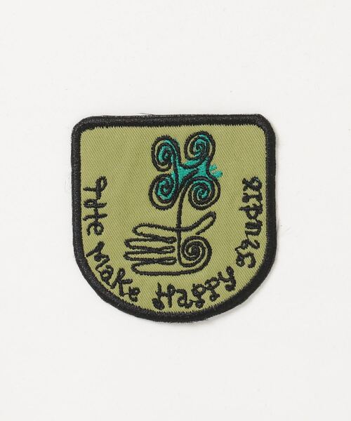 The Make Happy Studio(ザメイクハッピーストゥディオ)の「The Make Happy Studio/ザメイクハッピーストゥディオ/HAPPY IRON PATCH(その他雑貨・メンズ・モスグリーン/ピンク/ブルー/モカ/エンジ/パープル/イエロー・F)」の11枚目の写真