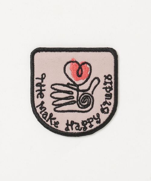 The Make Happy Studio(ザメイクハッピーストゥディオ)の「The Make Happy Studio/ザメイクハッピーストゥディオ/HAPPY IRON PATCH(その他雑貨・メンズ・モスグリーン/ピンク/ブルー/モカ/エンジ/パープル/イエロー・F)」の9枚目の写真