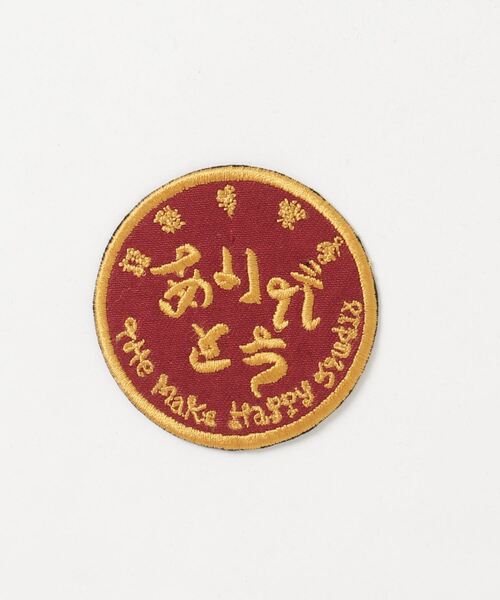 The Make Happy Studio(ザメイクハッピーストゥディオ)の「The Make Happy Studio/ザメイクハッピーストゥディオ/HAPPY IRON PATCH(その他雑貨・メンズ・モスグリーン/ピンク/ブルー/モカ/エンジ/パープル/イエロー・F)」の14枚目の写真