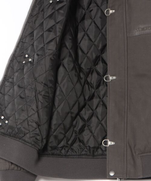 Subciety(サブサエティ)の「Fireman clasp blouson(ブルゾン・メンズ・ブラック/ブラウン/グレー・X-LARGE/LARGE/MEDIUM/SMALL)」の18枚目の写真