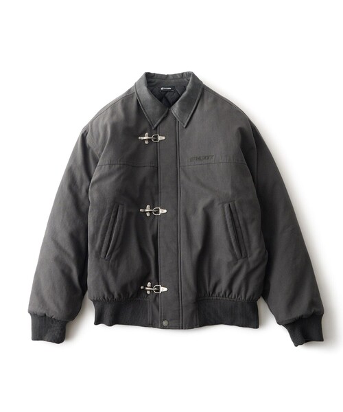 Subciety（サブサエティ）の「Fireman clasp blouson（ブルゾン・メンズ・ブラック/ブラウン/グレー・X-LARGE/LARGE/MEDIUM/SMALL）」の21枚目の写真