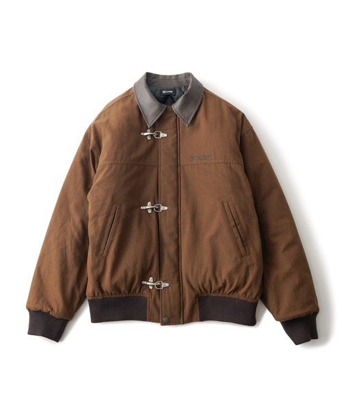 Subciety(サブサエティ)の「Fireman clasp blouson(ブルゾン・メンズ・ブラック/ブラウン/グレー・X-LARGE/LARGE/MEDIUM/SMALL)」の6枚目の写真
