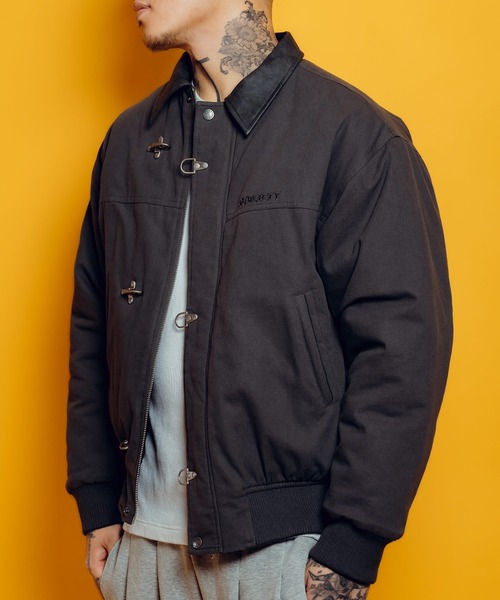 Subciety(サブサエティ)の「Fireman clasp blouson(ブルゾン・メンズ・ブラック/ブラウン/グレー・X-LARGE/LARGE/MEDIUM/SMALL)」の13枚目の写真