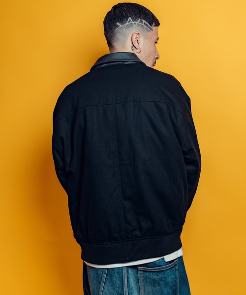Subciety(サブサエティ)の「Fireman clasp blouson(ブルゾン・メンズ・ブラック/ブラウン/グレー・X-LARGE/LARGE/MEDIUM/SMALL)」の11枚目の写真