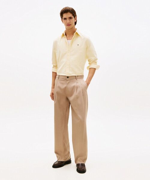 TOMMY HILFIGER(トミーヒルフィガー)の「ヘリテージオックスフォードソリッドシャツ(シャツ/ブラウス・メンズ・ピンク/イエロー/ブラウン・SMALL/MEDIUM/LARGE/X-LARGE)」の10枚目の写真