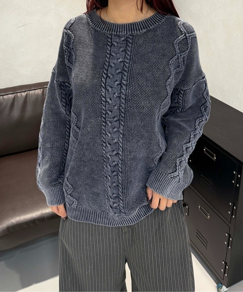 加工ケーブルニット（ニット/セーター）｜sedacle（セダクル）の