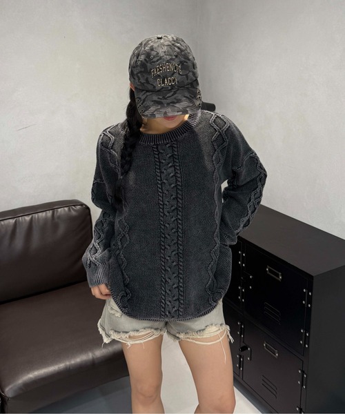 加工ケーブルニット（ニット/セーター）｜sedacle（セダクル）の