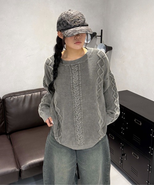 加工ケーブルニット（ニット/セーター）｜sedacle（セダクル）の