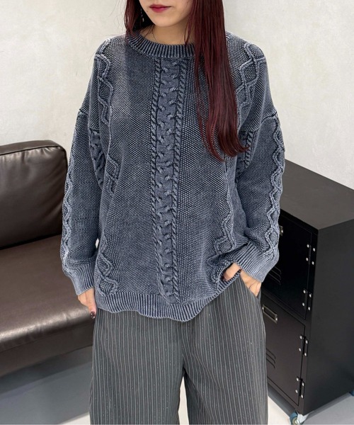 加工ケーブルニット（ニット/セーター）｜sedacle（セダクル）の