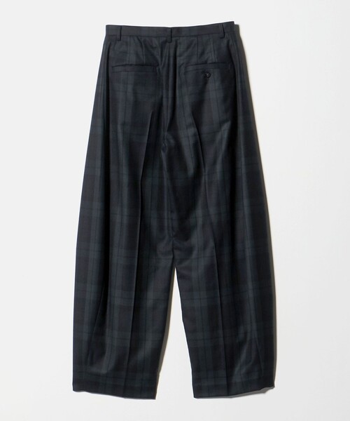 ＜6(ROKU)＞チェック カーブ パンツ 6(ROKU)＞チェック カーブ パンツ