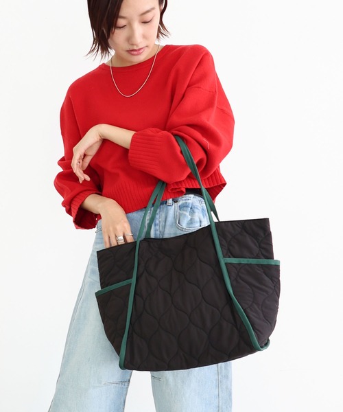 T・S・L（ティーエスエル）の「キルティングトートバッグ（トート