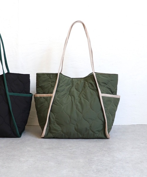 T・S・L（ティーエスエル）の「キルティングトートバッグ（トート