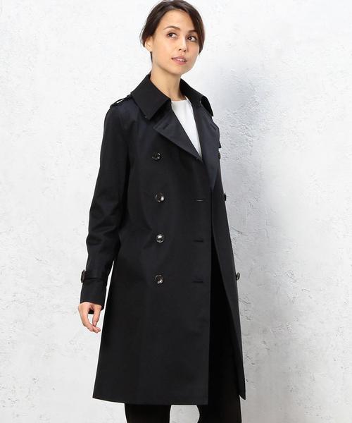 green label relaxing（グリーンレーベルリラクシング）の「◆CR C GABA トレンチコート◆（トレンチコート・レディース・ネイビー/ベージュ・36/40/42/34/38/44）」の17枚目の写真