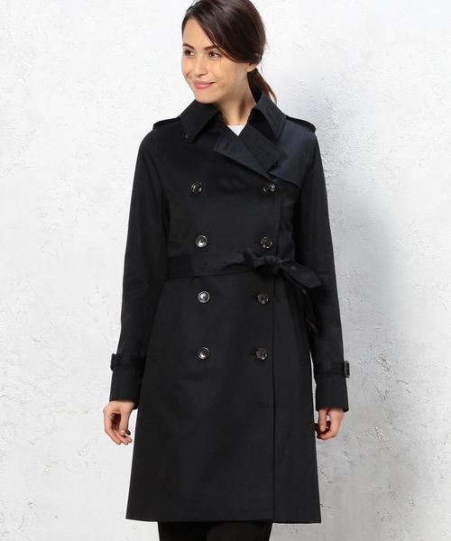 green label relaxing（グリーンレーベルリラクシング）の「◆CR C GABA トレンチコート◆（トレンチコート・レディース・ネイビー/ベージュ・36/40/42/34/38/44）」の10枚目の写真