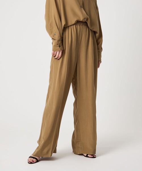 セール】＜conte＞シルクキュプラ イージーパンツ（その他パンツ