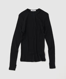 NO MAINTENANCE / ノーメンテナンス ORI RIBBED LONG SLEEVE T