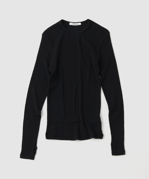 NO MAINTENANCE / ノーメンテナンス ORI RIBBED LONG SLEEVE T（T