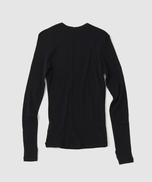 NO MAINTENANCE / ノーメンテナンス ORI RIBBED LONG SLEEVE T（T