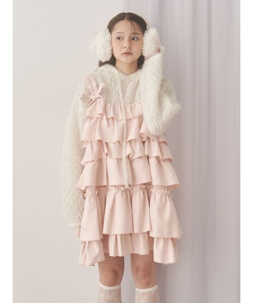 merry jenny（メリージェニー）の「bear bear イヤーマフ（イヤーマフ・レディース・ベージュ/ブラック/オフホワイト・FREE）」の12枚目の写真