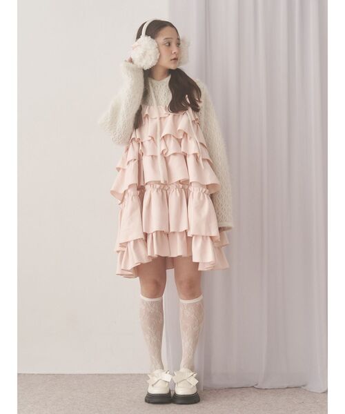 merry jenny（メリージェニー）の「bear bear イヤーマフ（イヤーマフ・レディース・ベージュ/ブラック/オフホワイト・FREE）」の13枚目の写真