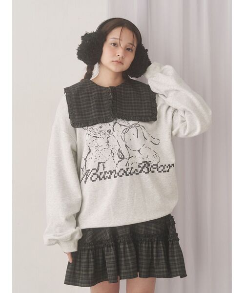 merry jenny（メリージェニー）の「bear bear イヤーマフ（イヤーマフ・レディース・ベージュ/ブラック/オフホワイト・FREE）」の17枚目の写真