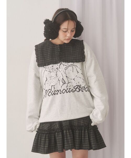 merry jenny（メリージェニー）の「bear bear イヤーマフ（イヤーマフ・レディース・ベージュ/ブラック/オフホワイト・FREE）」の18枚目の写真