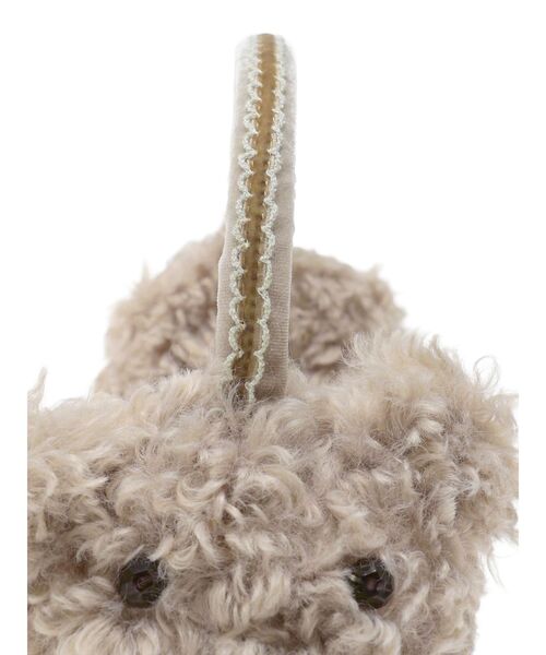 merry jenny（メリージェニー）の「bear bear イヤーマフ（イヤーマフ・レディース・ベージュ/ブラック/オフホワイト・FREE）」の22枚目の写真