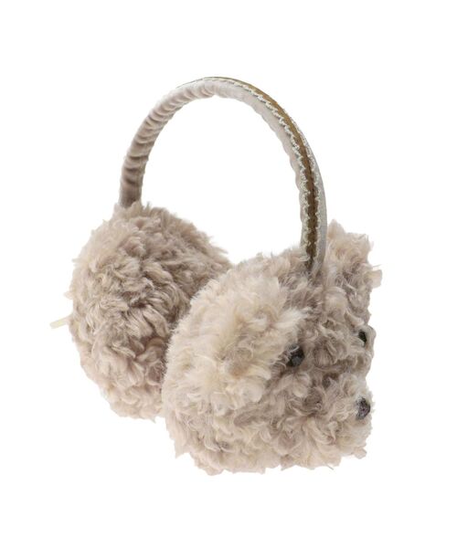 merry jenny(メリージェニー)の「bear bear イヤーマフ(イヤーマフ・レディース・ベージュ/ブラック/オフホワイト・FREE)」の9枚目の写真