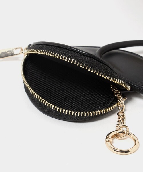 セール】ファーショルダーバッグ ハートチャーム付き（ショルダー