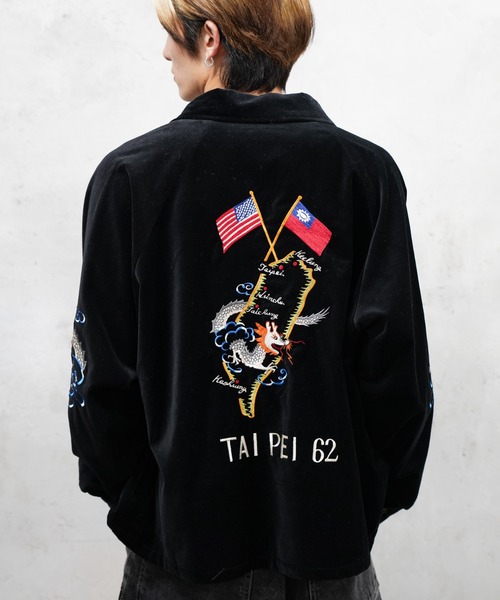 THRIFTY LOOK スーベニアジャケット スカジャン size L THRIFTY LOOK / スリフティールック SOUVENIR TAIPEI 62 JACKET