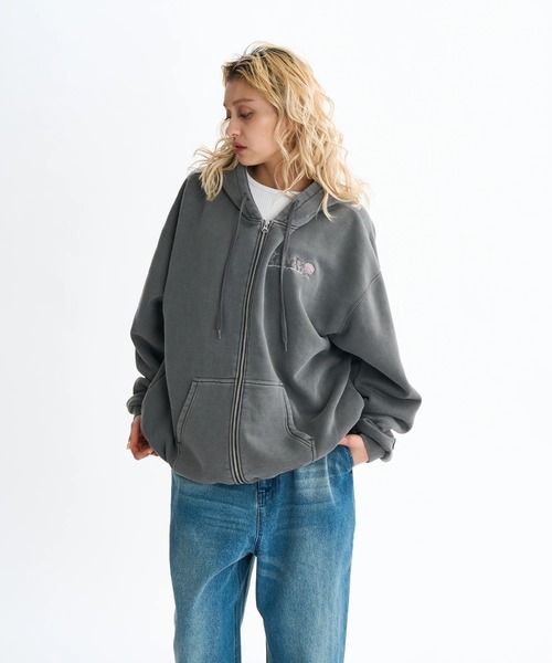 ELEMENT eden(エレメントエデン)の「ELEMENT レディース ESSENTIAL FULL ZIP W パーカー 【2025年秋冬モデル】/エレメントバックプリントジップアップパーカー・フーディー(パーカー・レディース・ブラック系その他/ピンク/ホワイト系その他・MEDIUM)」の19枚目の写真