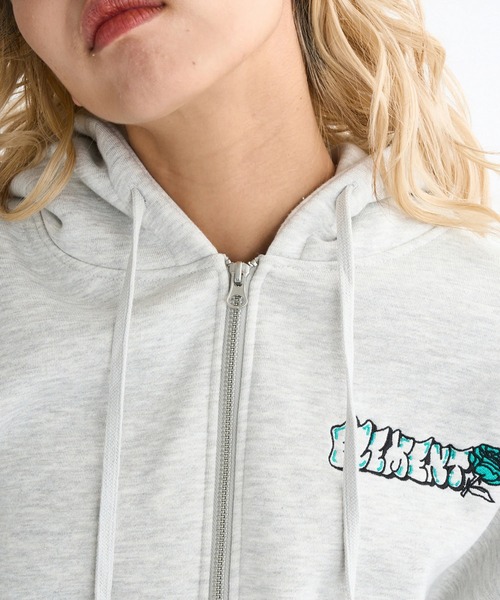 ELEMENT eden(エレメントエデン)の「ELEMENT レディース ESSENTIAL FULL ZIP W パーカー 【2025年秋冬モデル】/エレメントバックプリントジップアップパーカー・フーディー(パーカー・レディース・ブラック系その他/ピンク/ホワイト系その他・MEDIUM)」の7枚目の写真