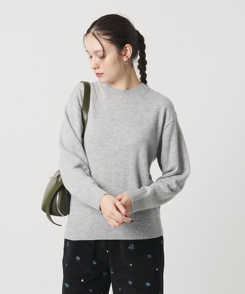 【新品】ユナイテッドアローズ カシミヤ ニット セーター グレージュ トップス 1100025F2376_l1_a008.jpg