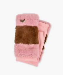 バタフライメタル エコファー 指先フリー手袋