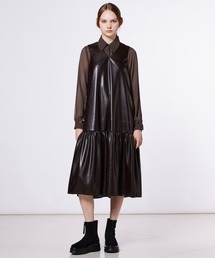DOUBLE STANDARD CLOTHING Sov ソブポンチョコート Sov. / フリルスリーブポンチョ OUTERS Night STORE | ダブル