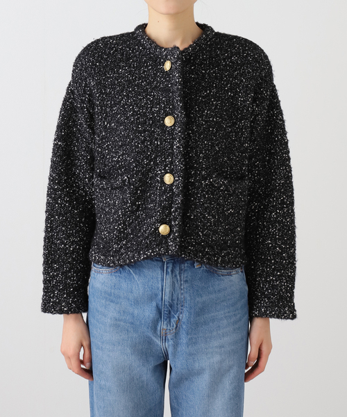 セール】ニットジャケット（カーディガン/ボレロ）｜IENA（イエナ）の