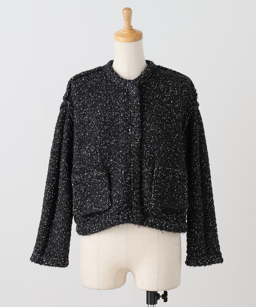 プロフ確認YU♡RI ★SALE★【極美品】イエナ ジャケットカーディガン セール】ニットジャケット（カーディガン/ボレロ）｜IENA（イエナ）の