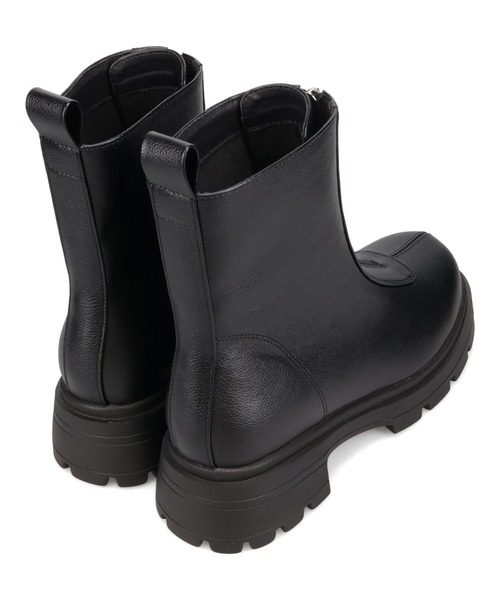 厚底 フロントジップ ショートブーツ /51413（ブーツ）｜ORiental