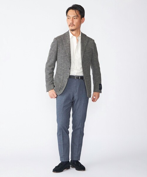 セール】SHIPS:〈手洗い可能〉2WAY ストレッチ ドビー スラックス