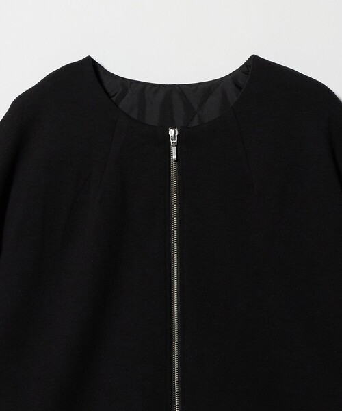 BEAUTY&YOUTH UNITED ARROWS(ビューティーアンドユースユナイテッドアローズ)の「【WEB限定】ダンボール×キルティングコンビ ノーカラーブルゾン(ブルゾン・レディース・ブラック/ナチュラル・FREE)」の22枚目の写真