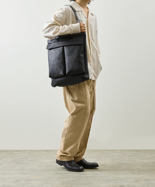 SLOW スロウ / shrink -2way helmet bag- シュリンクレザーショルダー